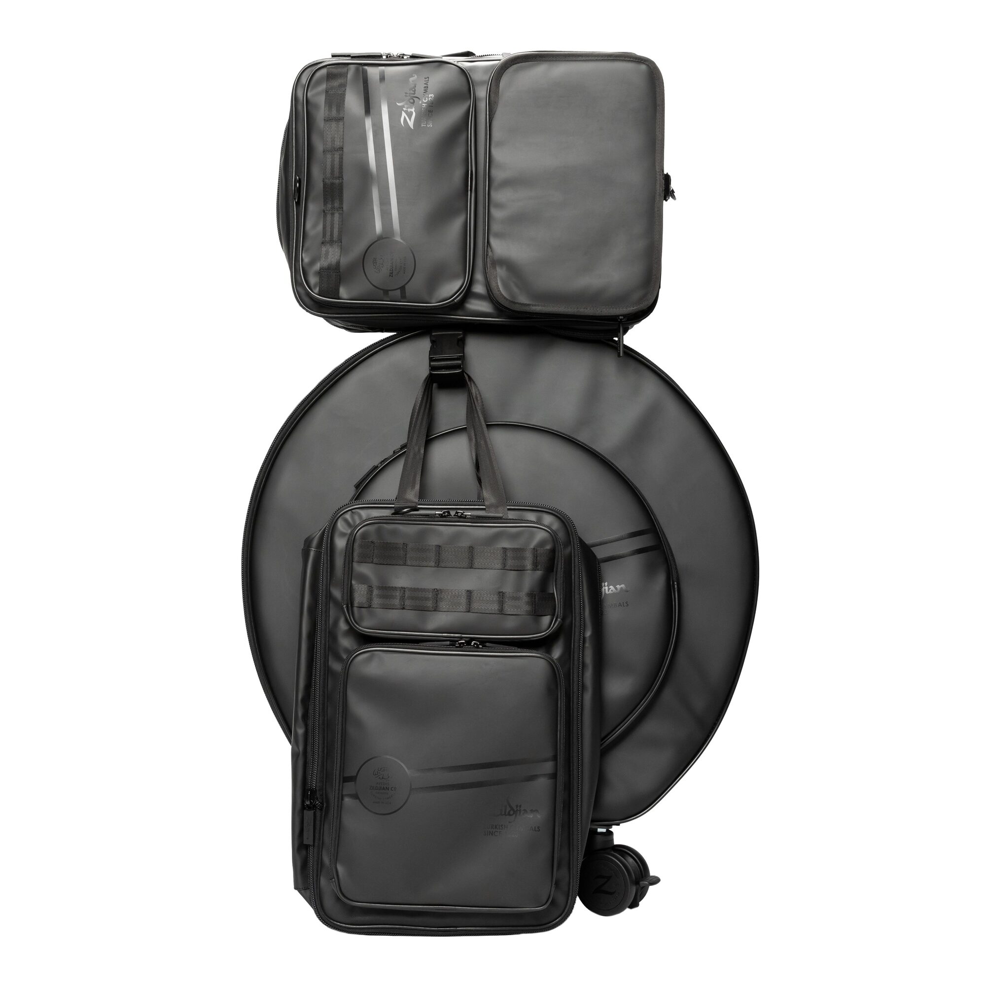 Zildjian ZXRB00424 Touring 24" Rolling Cymbal Bag - Black - Image 5