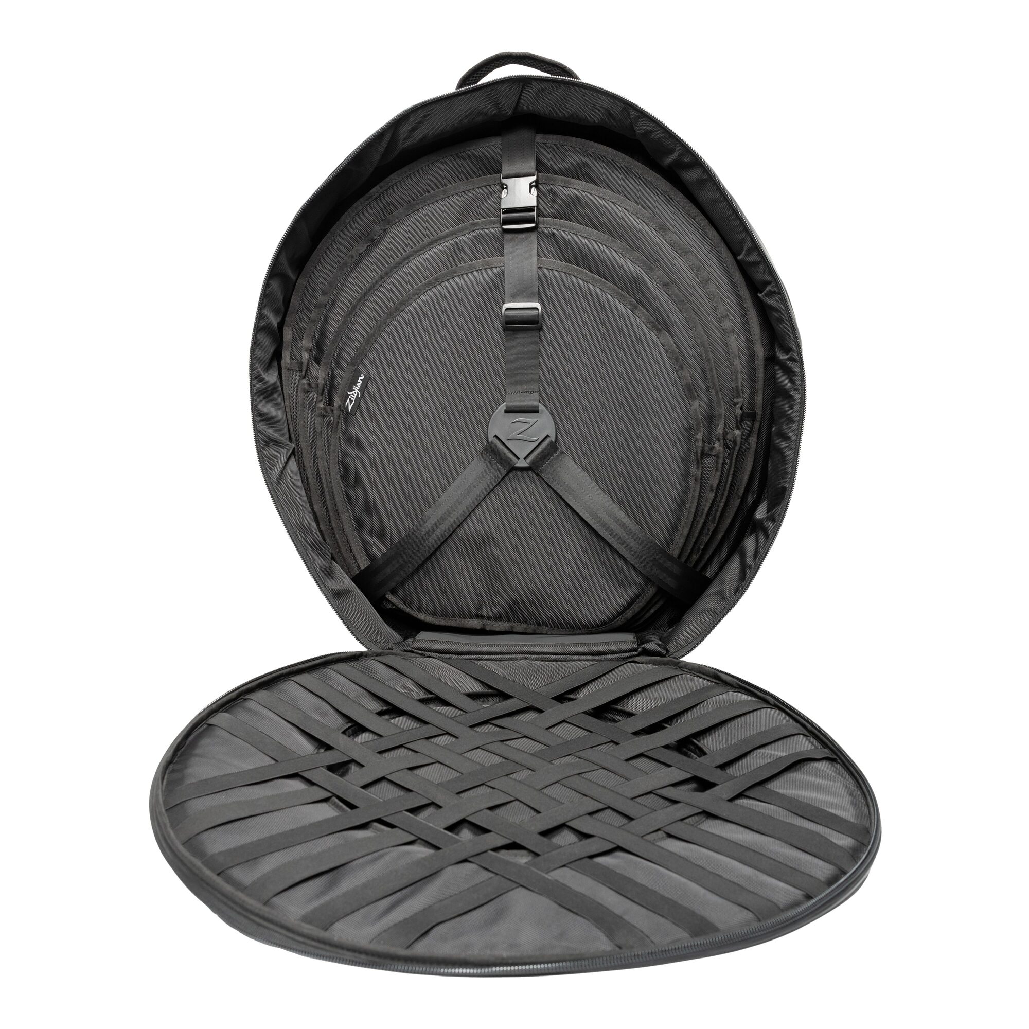 Zildjian ZXRB00424 Touring 24" Rolling Cymbal Bag - Black - Image 14