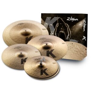 Zildjian KCD900 K Custom Dark Cymbal Set (14" Hi-Hats, 16" Crash, 18" Crash, 20" Ride)