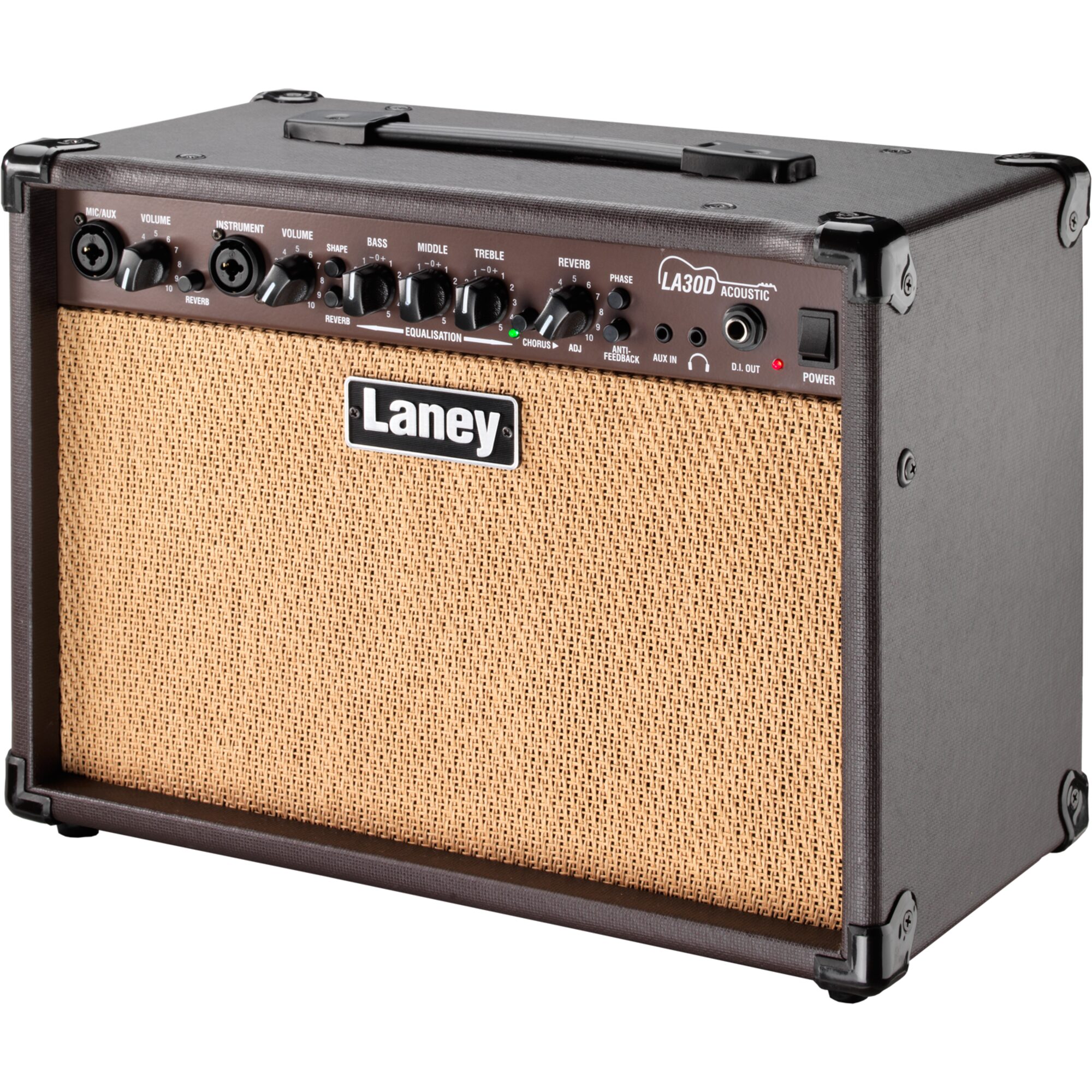 Laney LA30D 30W Dual-Channel Acoustic Guitar Amplifier - Image 2
