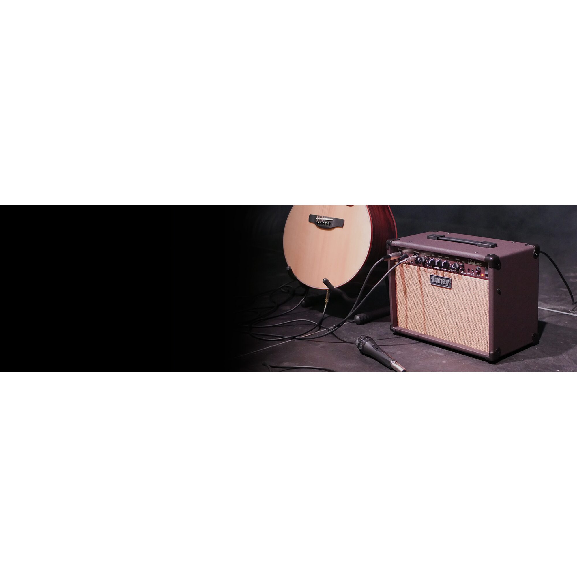 Laney LA30D 30W Dual-Channel Acoustic Guitar Amplifier - Image 5