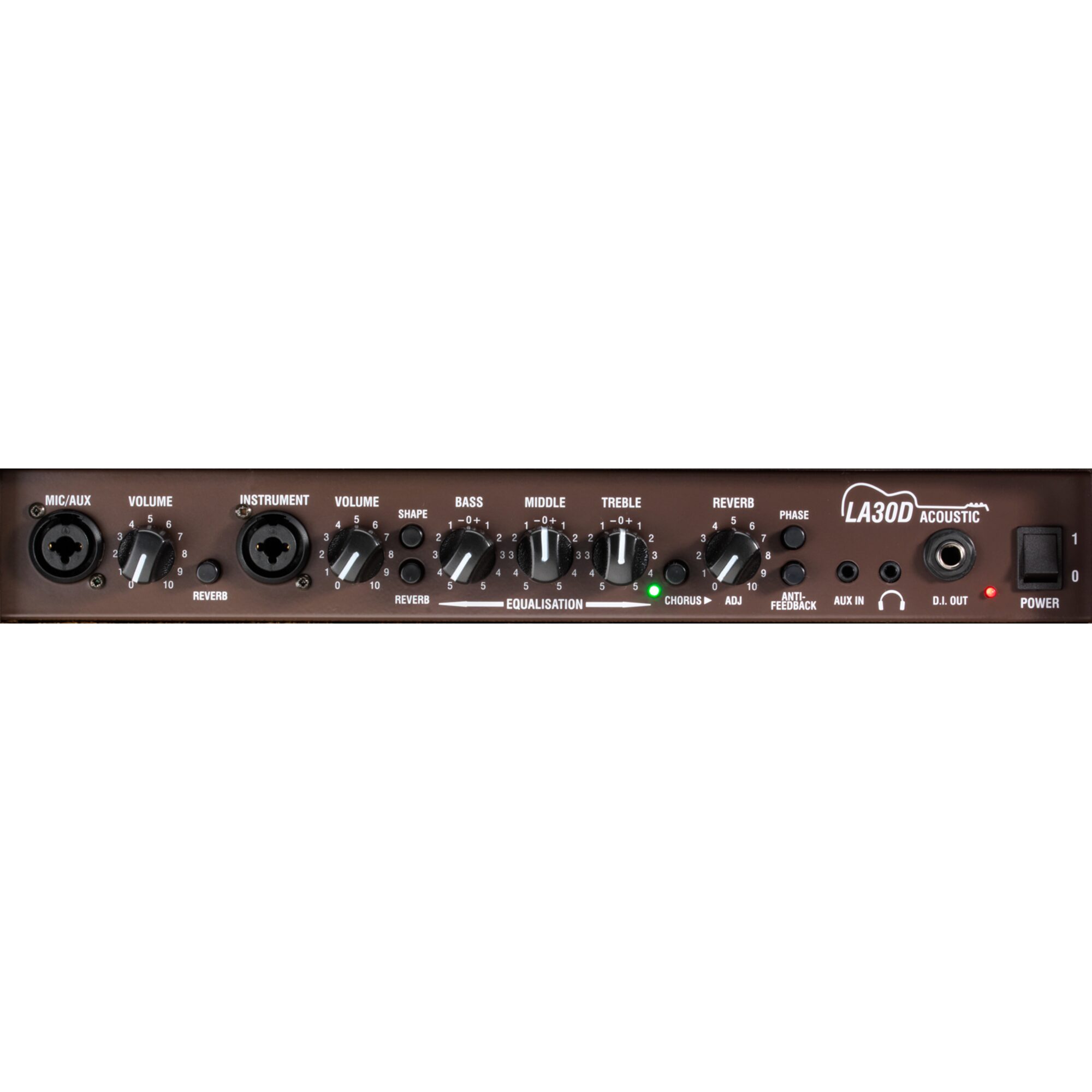 Laney LA30D 30W Dual-Channel Acoustic Guitar Amplifier - Image 4