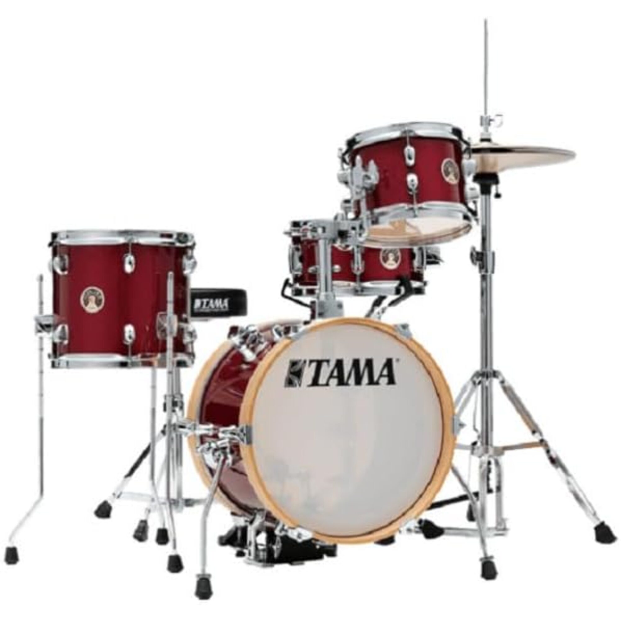 TAMA LJK44S-CPM Club-JAM Flyer 4-Piece Shell Pack with 14" Bass Drum - Candy Apple Mist