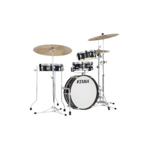 TAMA LJK48P-HBK Club-JAM Pancake 4-Piece Shell Pack with 18" Bass Drum - Hairline Black