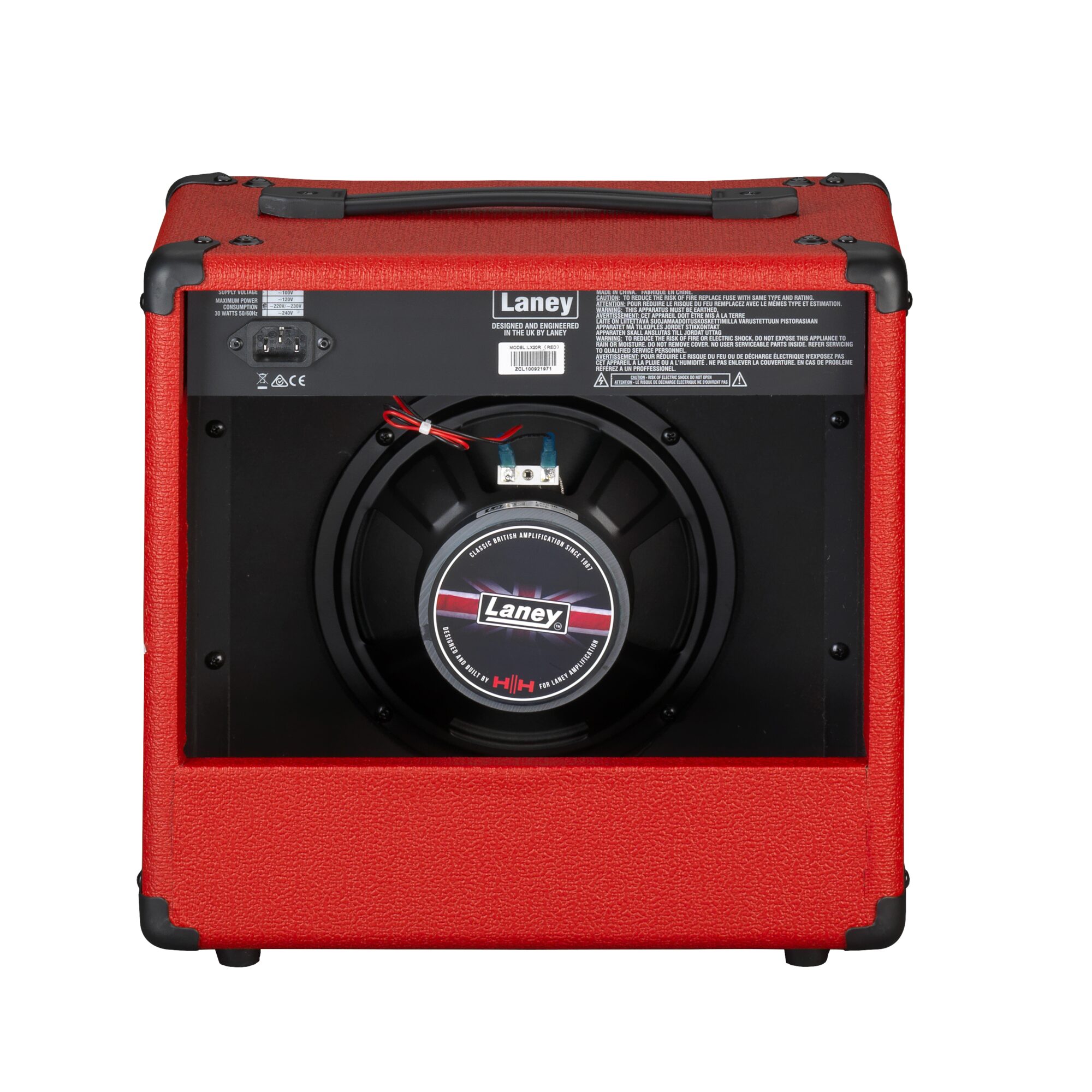 Laney LX20R-RED 20W Guitar Combo with Reverb - Image 2