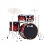 TAMA MBS42S-DCF STARCLASSIC Performer 4-Piece Shell Pack with 22" Bass Drum - Dark Cherry Fade