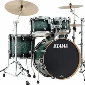 TAMA MBS42S-MSL STARCLASSIC Performer 4-Piece Shell Pack with 22" Bass Drum - Molten Steel Blue Burst