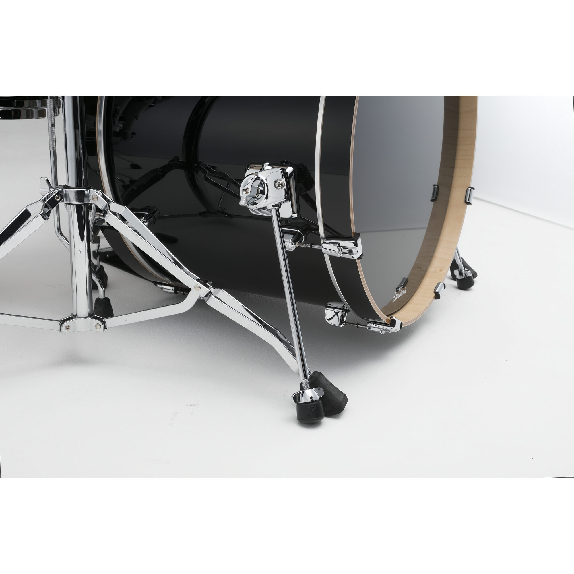 TAMA WBS52RZS-PBK STARCLASSIC Walnut/Birch 5-Piece Shell Pack with 22" Bass Drum - Piano Black - Image 4