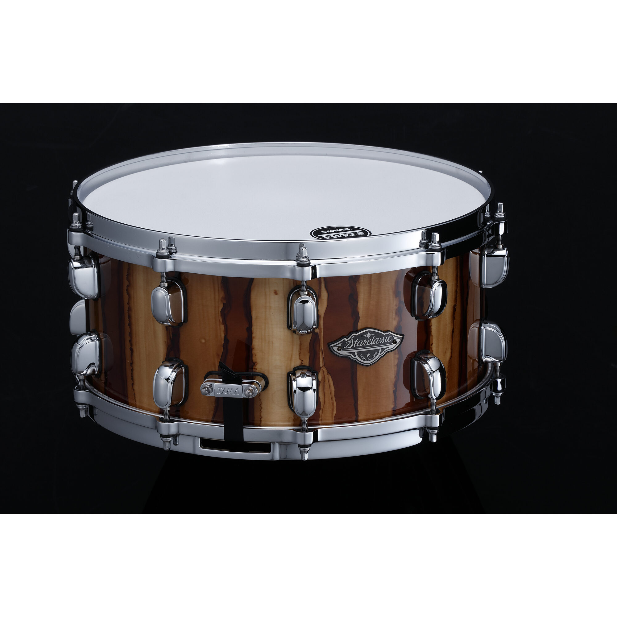TAMA MBSS65-CAR Starclassic Performer 14" x 6.5" Snare Drum, Caramel Aurora - Image 2
