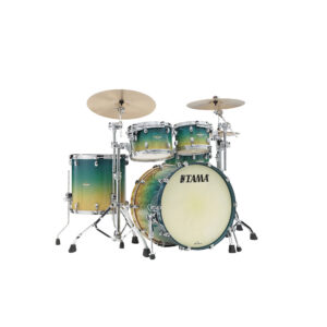 TAMA ME42TZS-VMMF STARCLASSIC Maple 4-Piece Shell Pack with 22" Bass Drum, Chrome Hardware - Marine Shore Movingui Fade