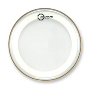 Aquarian MRS2-14 - Super-2 with Studio-X Ring 14" Drumhead - Clear