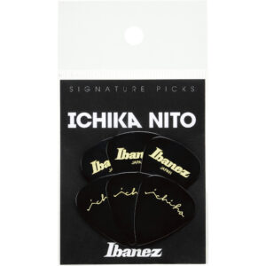 Ibanez P1000ICHI-BK - Ichika Nito Signature Guitar Picks 1.00mm (6 Pack) - Black