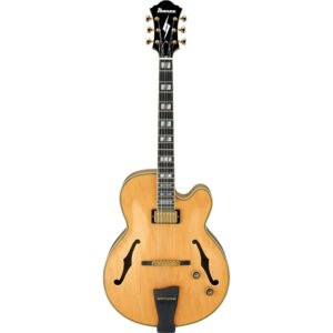 Ibanez PM200-NT Pat Metheny Signature Prestige Hollow-Body Guitar - Natural