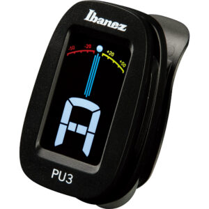 Ibanez PU3-BK - Clip-On Chromatic Instrument Tuner - Black