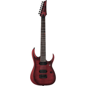 Ibanez RGD721FA-WUF RG-Series 7-String Guitar - Stained Wine Red Burst Flat