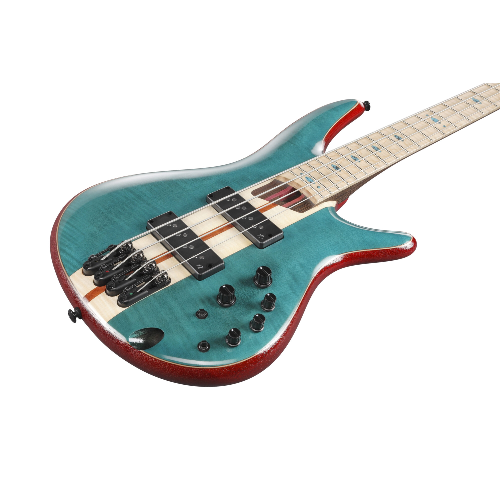 Ibanez SR1420B-CGL - Premium SR - Bass Guitar - Caribbean Green Low Gloss - Image 8