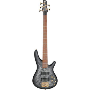 Ibanez SR305EDX-BZM - SR 5-String - Bass Guitar - Black Ice Frozen Matte