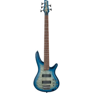 Ibanez SR405EQM-SCB - SR 5-String - Bass Guitar - Stained Cosmic Blue Starburst