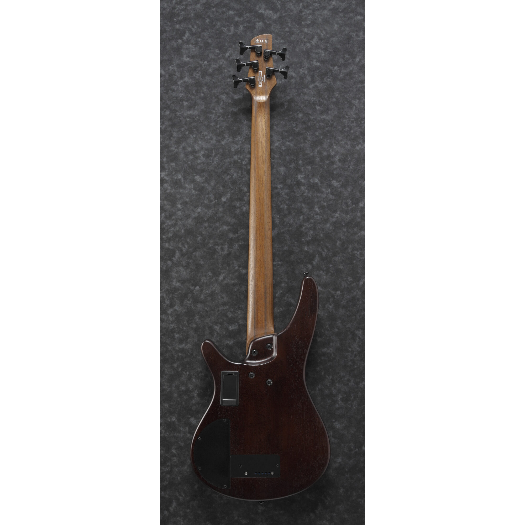 Ibanez SRH505F-NNF - SR Aerium Fretless Semi-Hollow 5-String - Bass Guitar - Natural Brown Burst Flat - Image 2