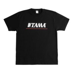 TAMA TAMT004XXL Logo T-Shirt, Black, XXL