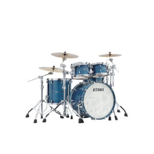 TAMA TM42RZSS-ROLC STAR Maple 4-Piece Shell Pack with 22" Bass Drum - Ocean Blue Curly Maple