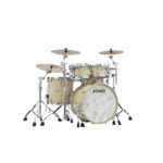 TAMA TW42RZS-AWC STAR Walnut 4-Piece Shell Pack with 22" Bass Drum - Antique White Japanese Chestnut