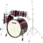 TAMA TW42RZS-DMW STAR Walnut 4-Piece Shell Pack with 22" Bass Drum - Dark Mocha Walnut