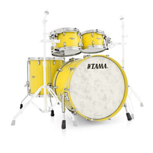 TAMA TW42RZS-SYL STAR Walnut 4-Piece Shell Pack with 22" Bass Drum - Sunny Yellow Lacquer