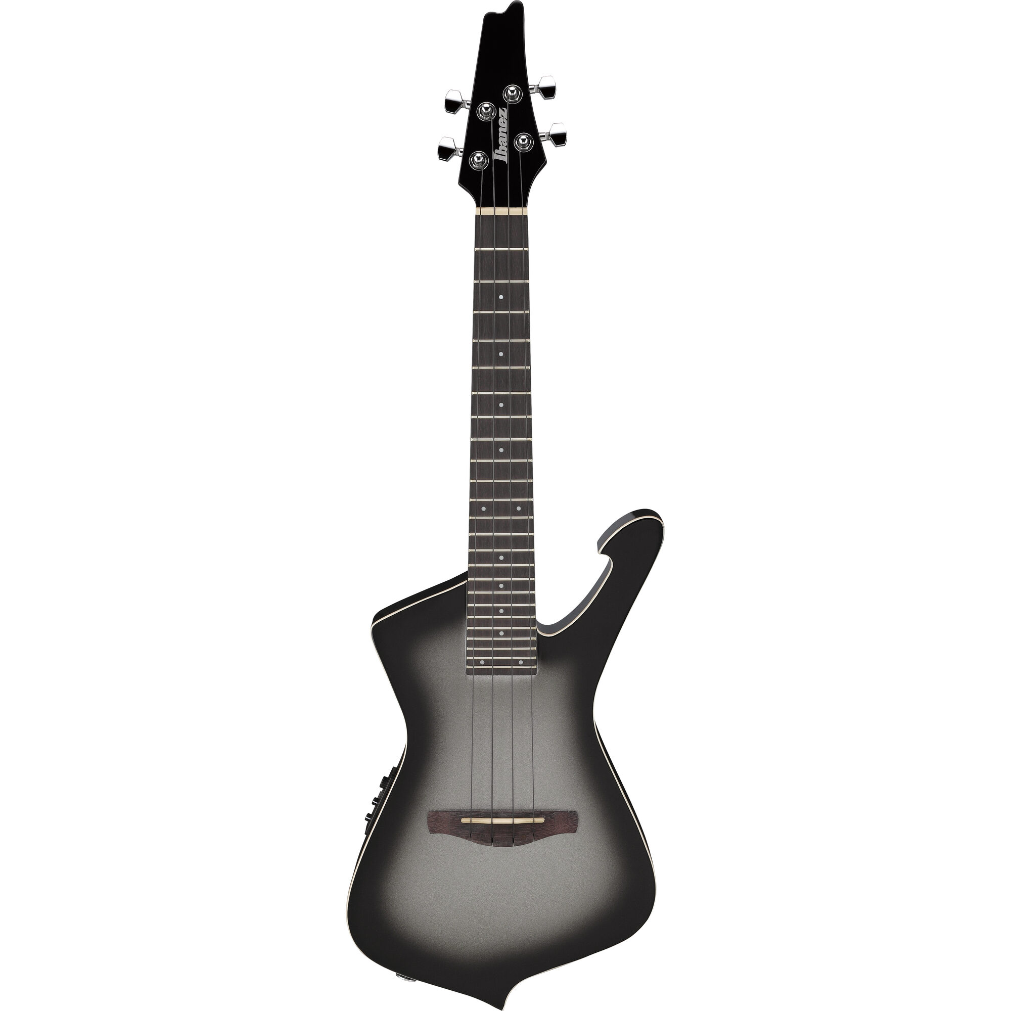 Ibanez UICT100-MGS - Iceman Ukulele, Tenor, Electro Acoustic - Metallic Gray Sunburst