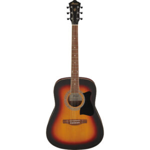 Ibanez V50NJP-OVS - Jampack Acoustic Starter Pack, with Tuner, Bag, Accessories - Open Pore Vintrage Sunburst