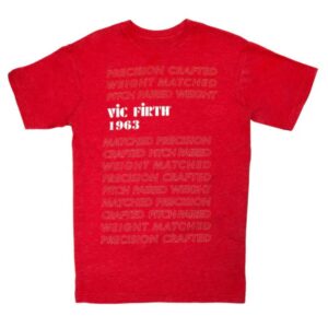 Vic Firth VF-VAT0033-LE LE 1963 Red Graphic Tee – Large