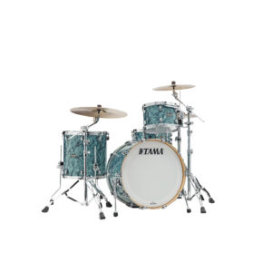 TAMA WBR32RZS-TQP STARCLASSIC Walnut/Birch 3-Piece Shell Pack with 22" Bass Drum - Turquoise Pearl
