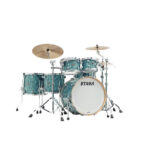 TAMA WBR52RZS-TQP STARCLASSIC Walnut/Birch 5-Piece Shell Pack with 22" Bass Drum - Turquoise Pearl