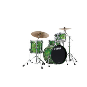 TAMA WBS30RS-LSO STARCLASSIC Walnut/Birch 3-Piece Shell Pack with 20" Bass Drum - Lacquer Shamrock Oyster