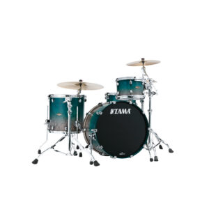 TAMA WBS32RZS-SPF STARCLASSIC Walnut/Birch 3-Piece Shell Pack with 22" Bass Drum - Satin Sapphire Fade