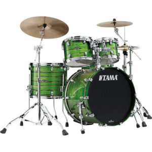 TAMA WBS42S-LSO STARCLASSIC Walnut/Birch 4-Piece Shell Pack with 22" Bass Drum - Lacquer Shamrock Oyster
