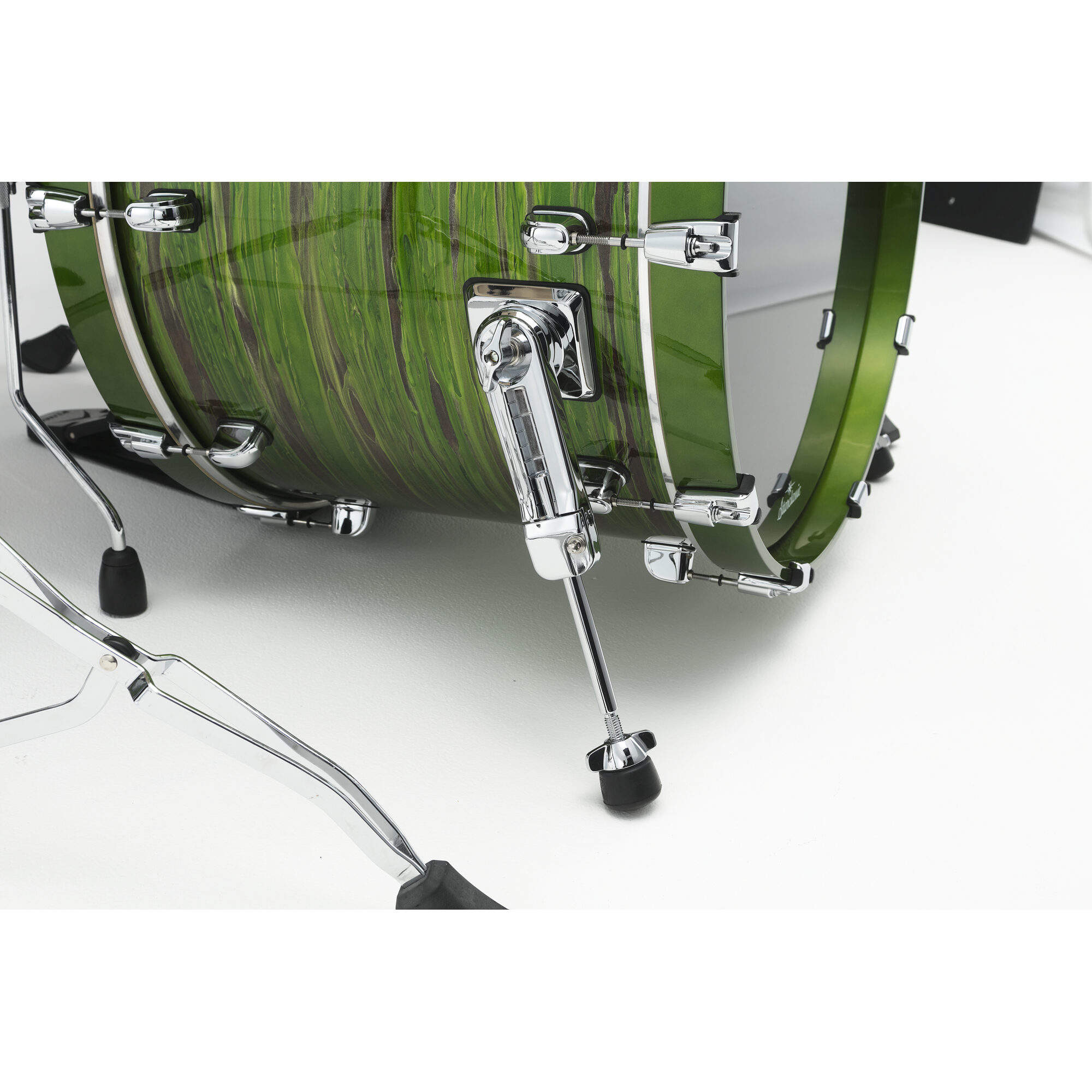 TAMA WBS42S-LSO STARCLASSIC Walnut/Birch 4-Piece Shell Pack with 22" Bass Drum - Lacquer Shamrock Oyster - Image 4