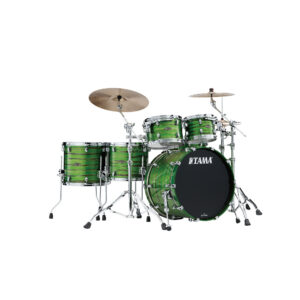 TAMA WBS52RZS-LSO STARCLASSIC Walnut/Birch 5-Piece Shell Pack with 22" Bass Drum - Lacquer Shamrock Oyster