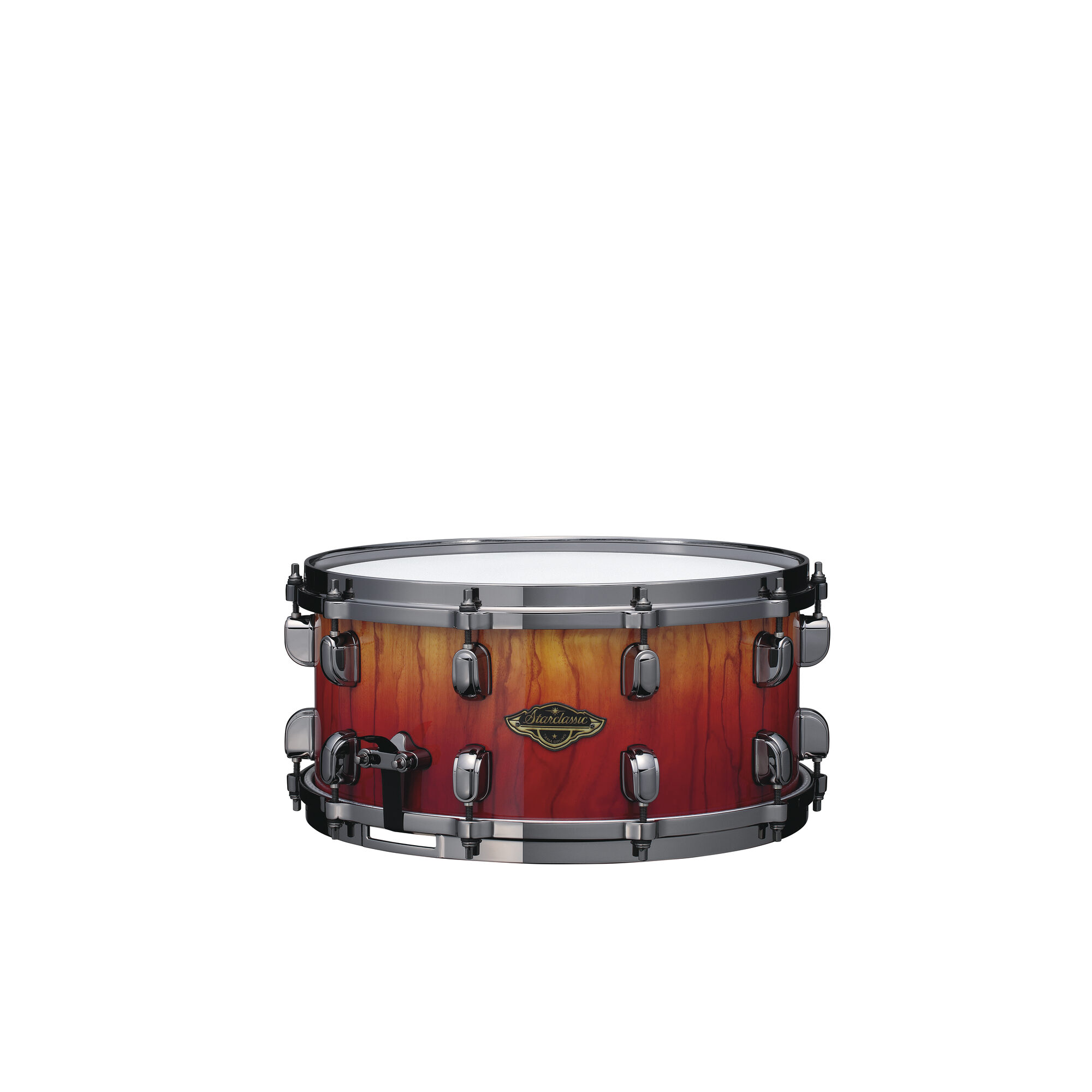 TAMA WBSS65BB-VBF Starclassic Walnut/Birch 14" x 6.5" Snare Drum, Vermillion Bosse Fonce Fade