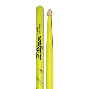 Zildjian Z5AACDGY 5A Acorn Neon Yellow Drumsticks
