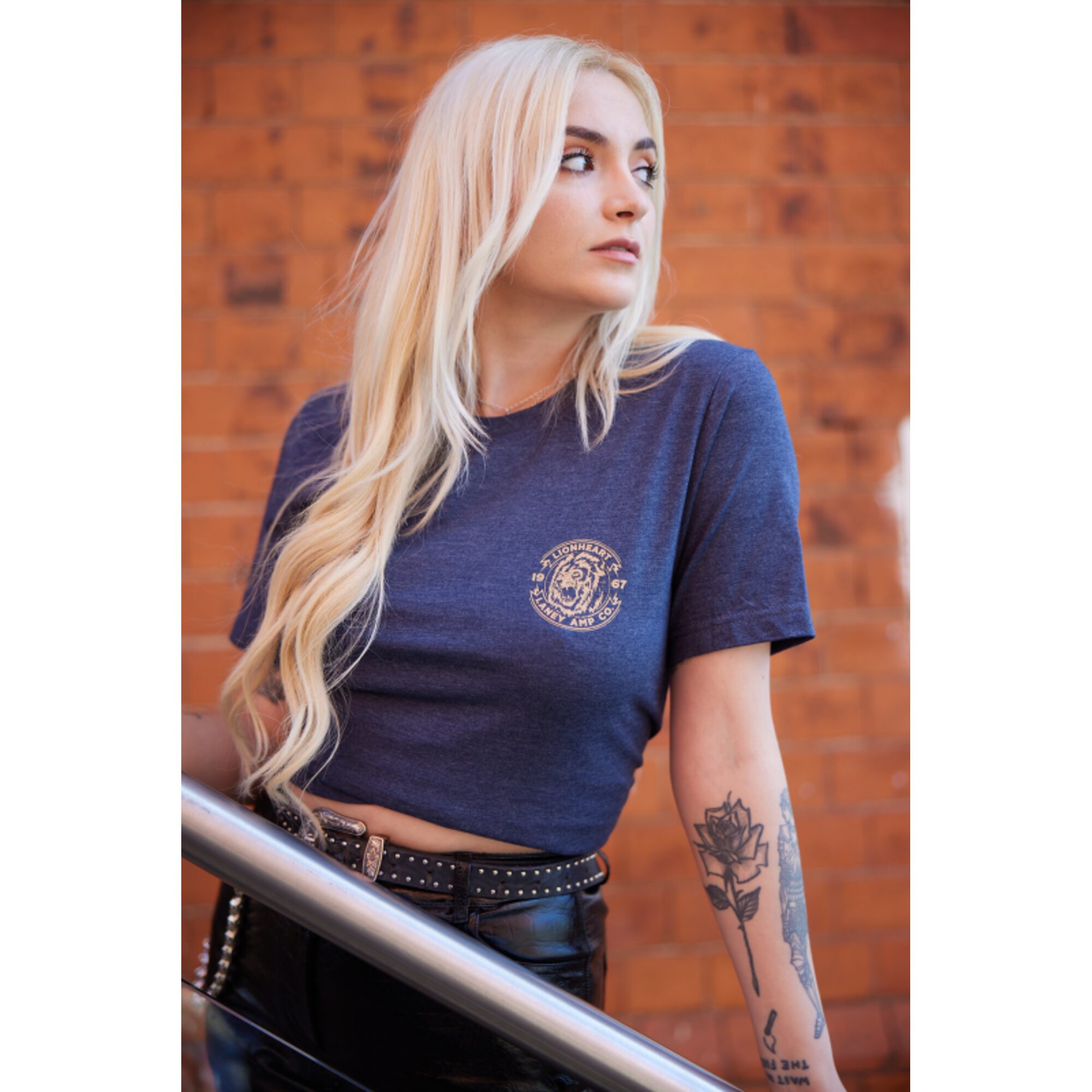 Laney Lionheart Logo T-Shirt - Small - Image 5