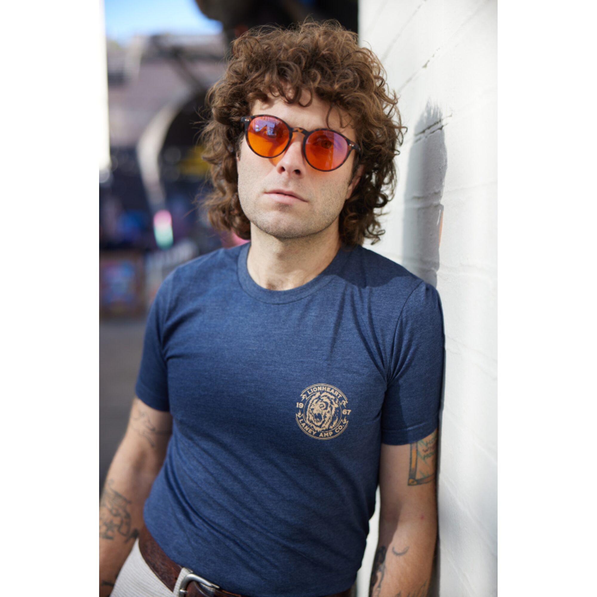 Laney Lionheart Logo T-Shirt - Small - Image 7