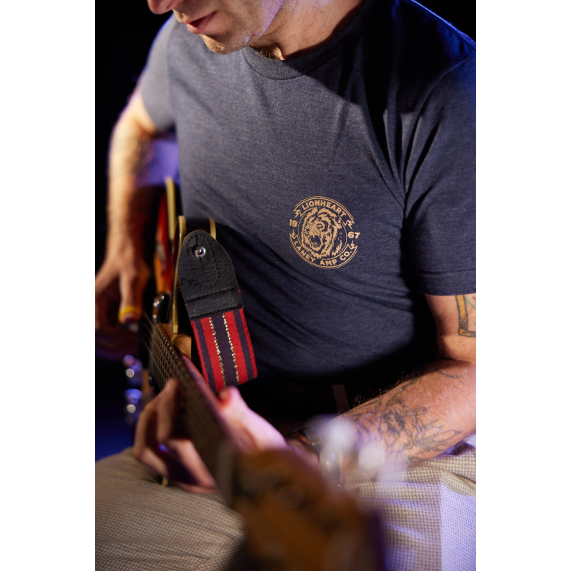 Laney Lionheart Logo T-Shirt - Small - Image 9