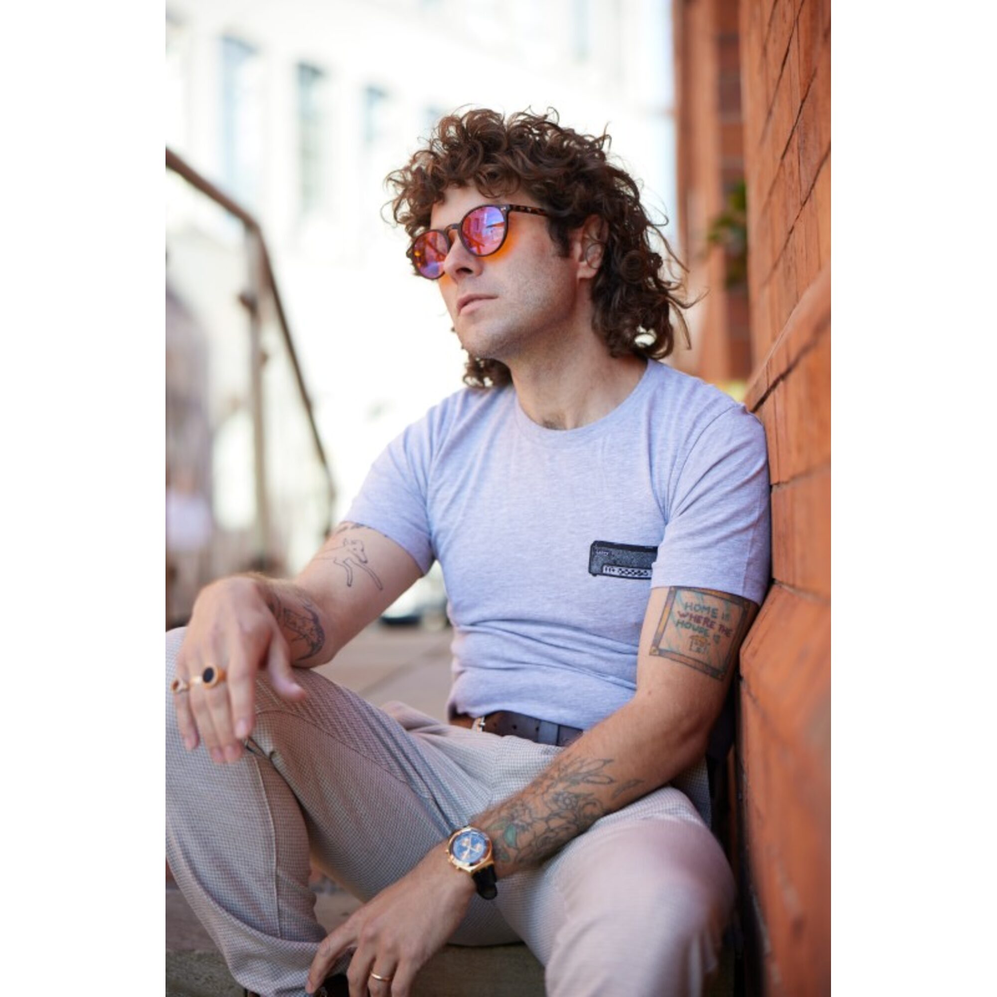 Laney Supergroup Logo T-Shirt - Medium - Image 6