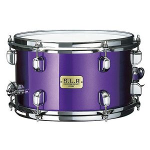 TAMA LBU127C-GPP S.L.P. Mod Bubinga Clay Aeschliman Signature 12" x 7" Snare Drum, Galactic Purple