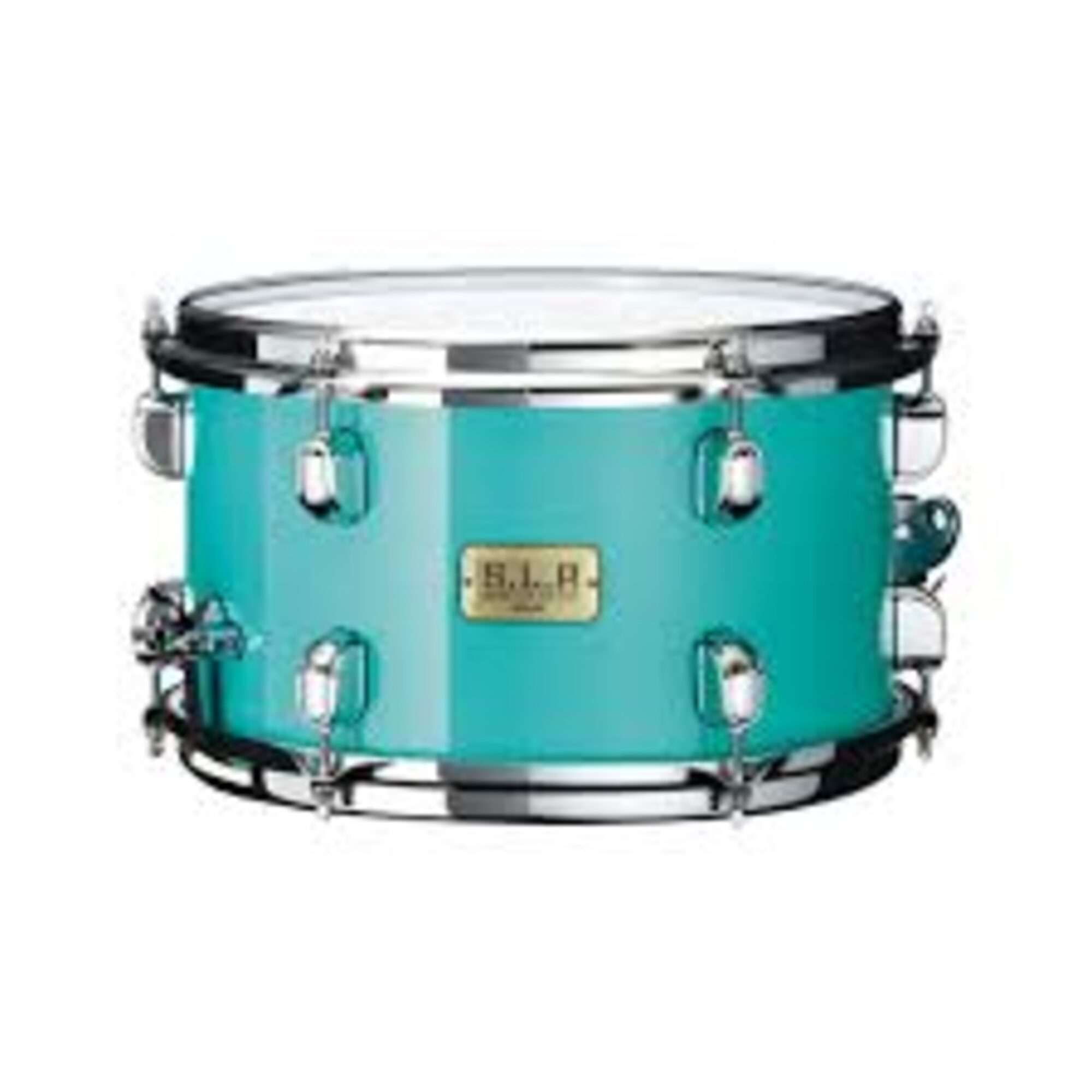 TAMA LBU127P-ETQ S.L.P. Mod Bubinga Philo Tsoungui Signature 12" x 7" Snare Drum, Electro Turquoise