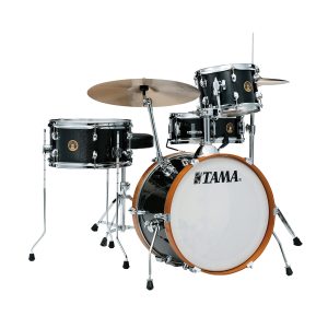 TAMA LJK48H4-CCM Club-JAM 4-Piece Complete Drum Kit with 18" Bass Drum & Hardware - Charcoal Mist