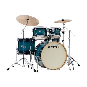 TAMA CL52KRS-BAB Superstar Classic 5-Piece Shell Pack with 22" Bass Drum - Blue Lacquer Burst