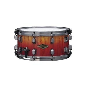 TAMA WBSS65BB-VBF Starclassic Walnut/Birch 14" x 6.5" Snare Drum, Vermillion Bosse Fonce Fade